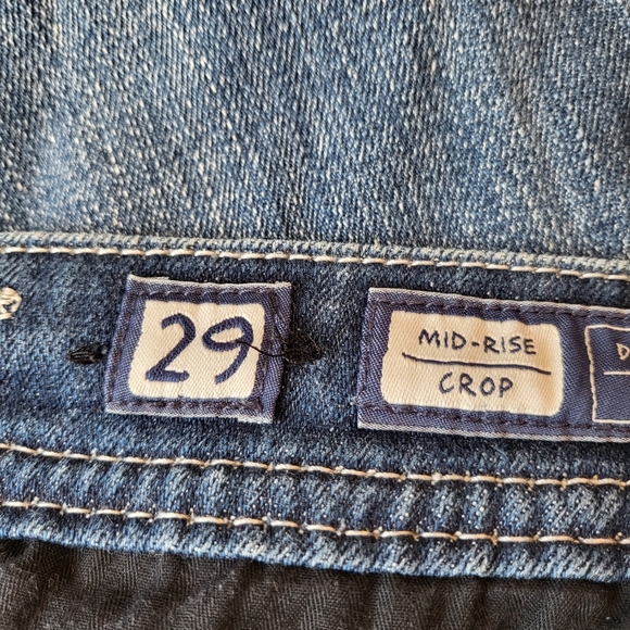 Miss Me Jeans mid-rise crop distressed sequence A25 - Picture 3 of 12